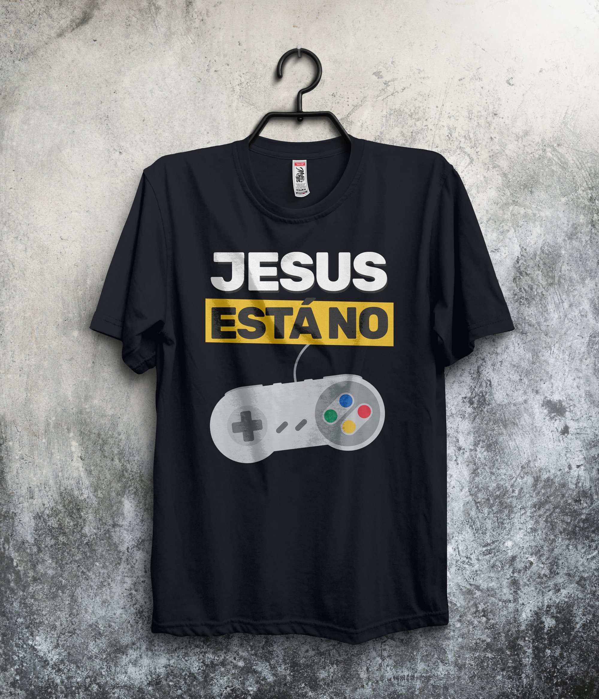 Camisa Jesus está no controle - Arte Super