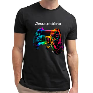 Camisa Masculina Jesus está no controle - Arte Play