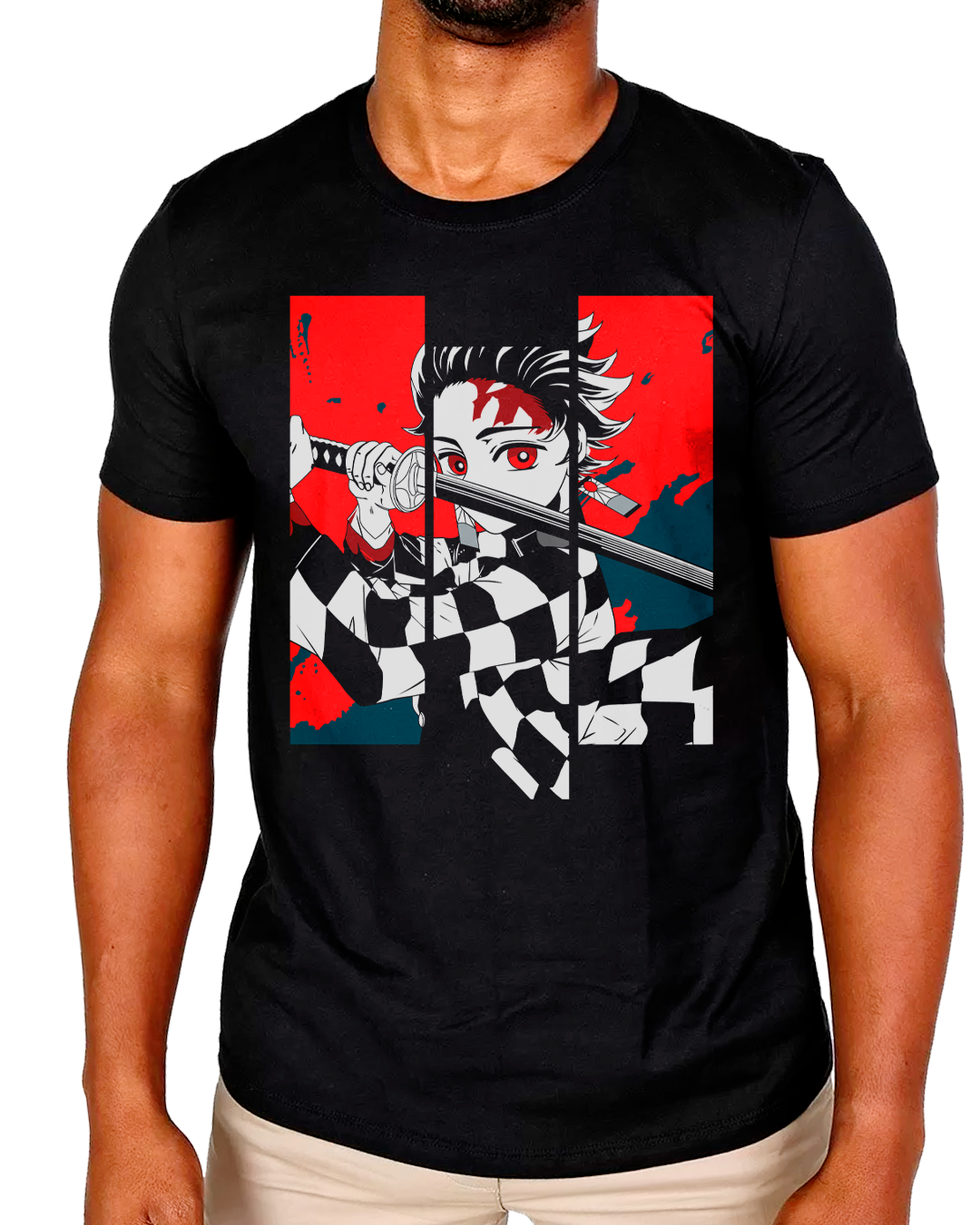 T-Shirt Masculino Demon Slayer