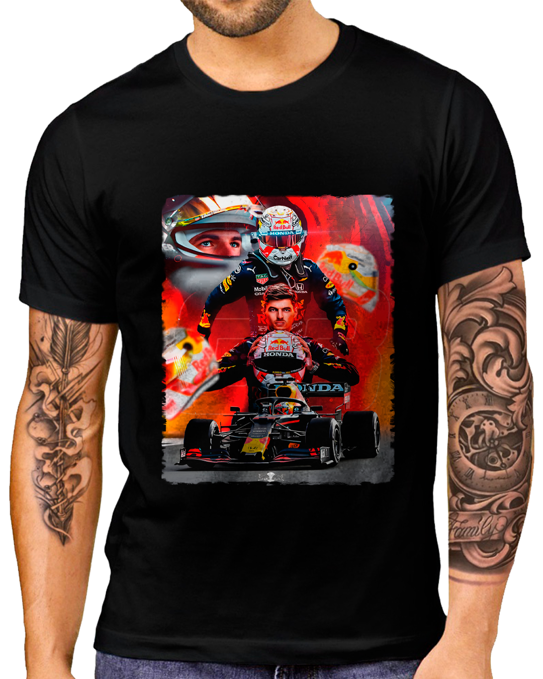 T-Shirt Masculino Max Verstappen