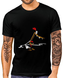 T-Shirt Masculino A Vaca e o Frango