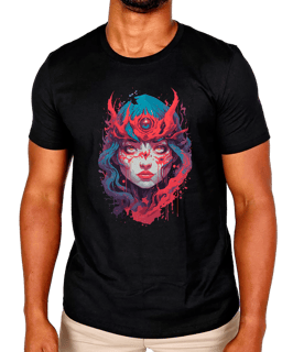 T-Shirt Masculino Feiticeira Arte