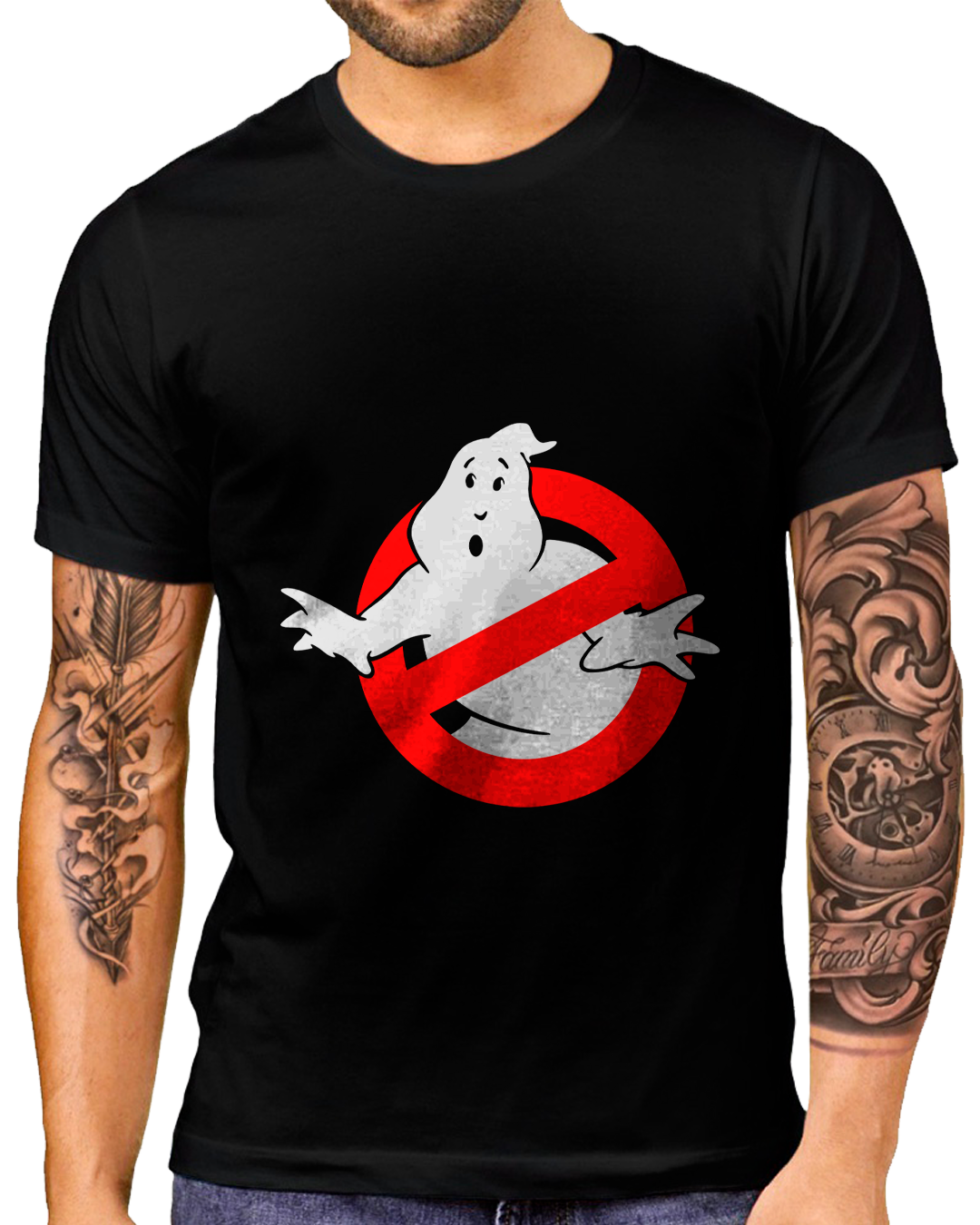 T-Shirt Masculino Caça-Fantasmas