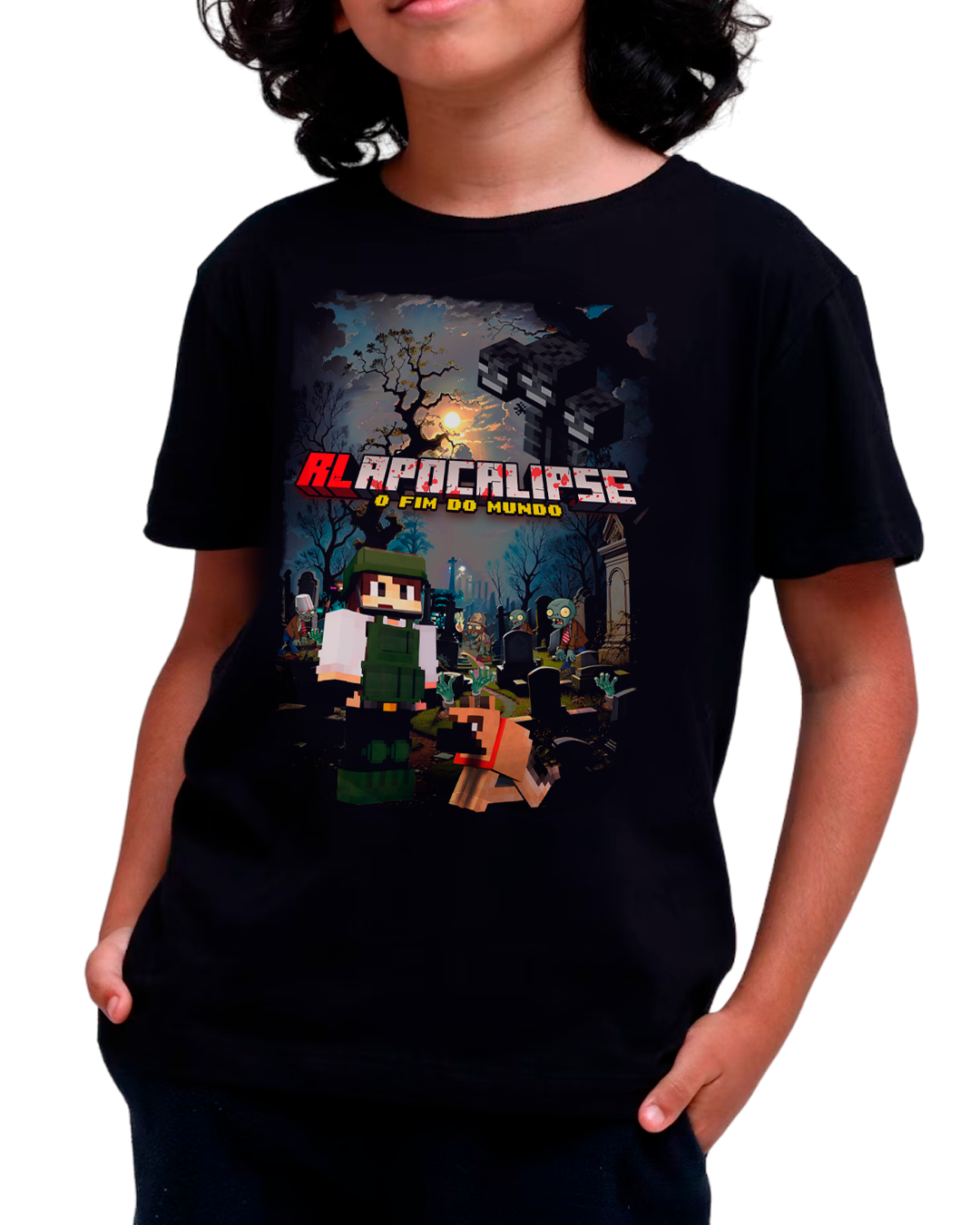 T-Shirt Intantil (10 a 14anos) RLAPOCALIPSE