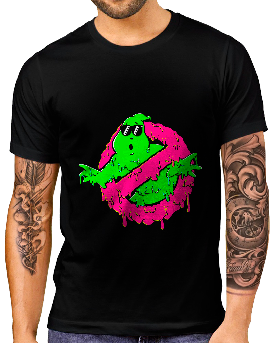 T-Shirt Masculino Geleia (Os Caça-Fantasmas)