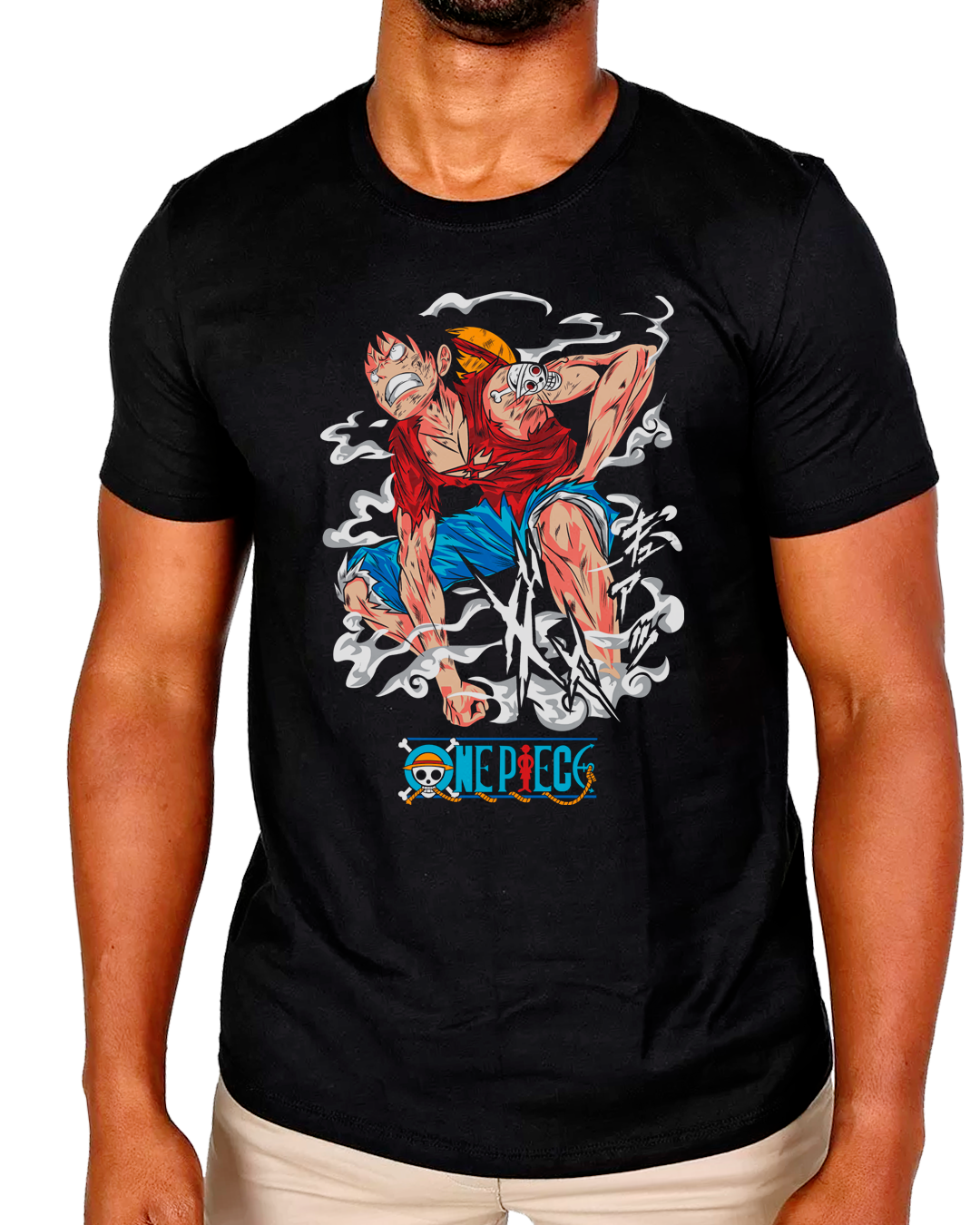 T-Shirt Masculino Luffy One Piece