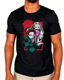 T-Shirt Masculino Demon Slayer