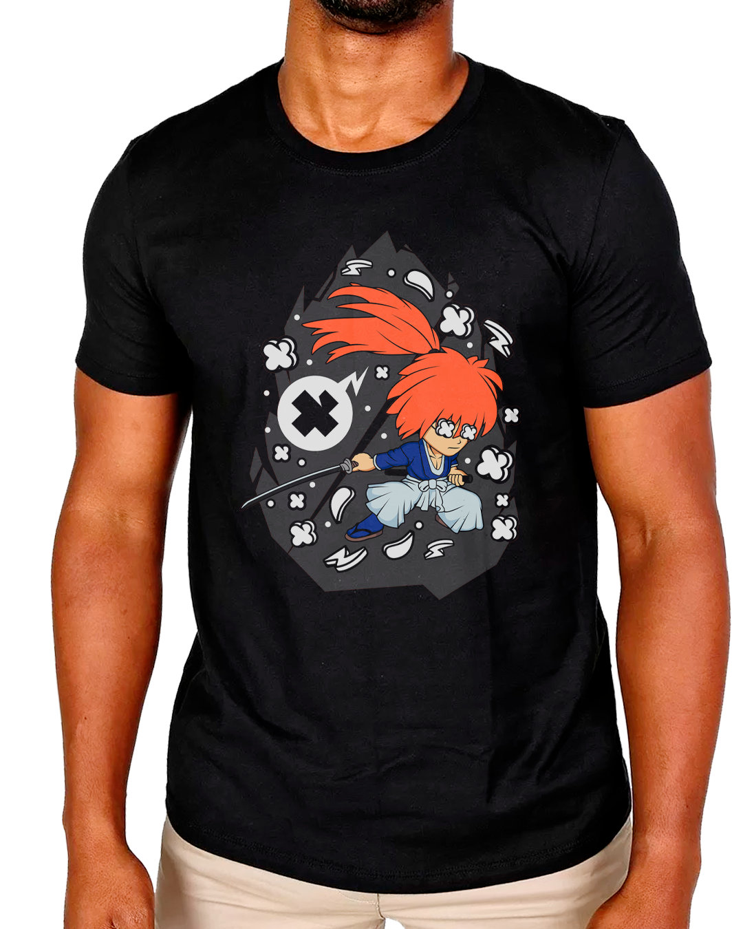 T-Shirt Masculino Funko Samurai X