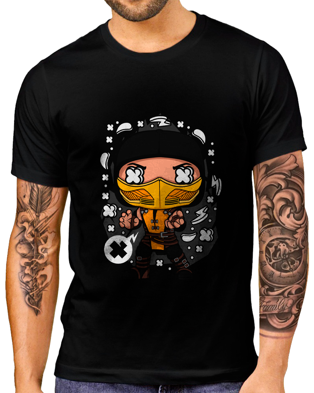 T-Shirt Masculino Funko Scorpions