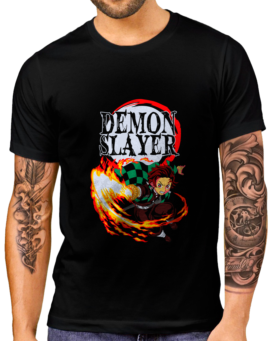 T-Shirt Masculino Demon Slayer