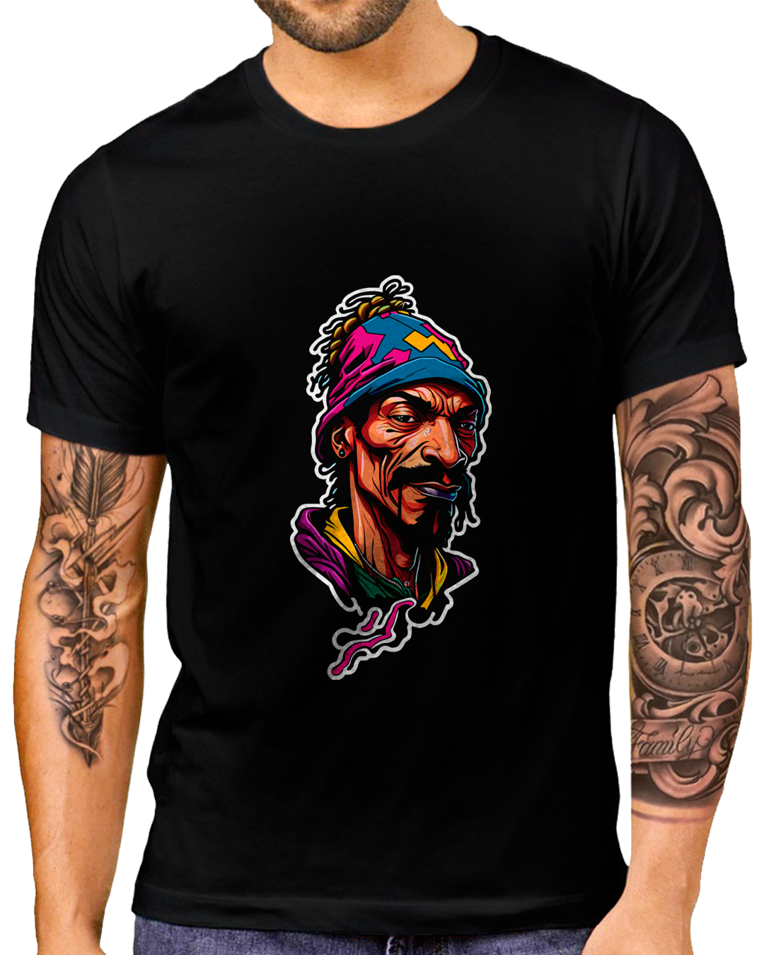 T-Shirt Masculino Snoop Dogg