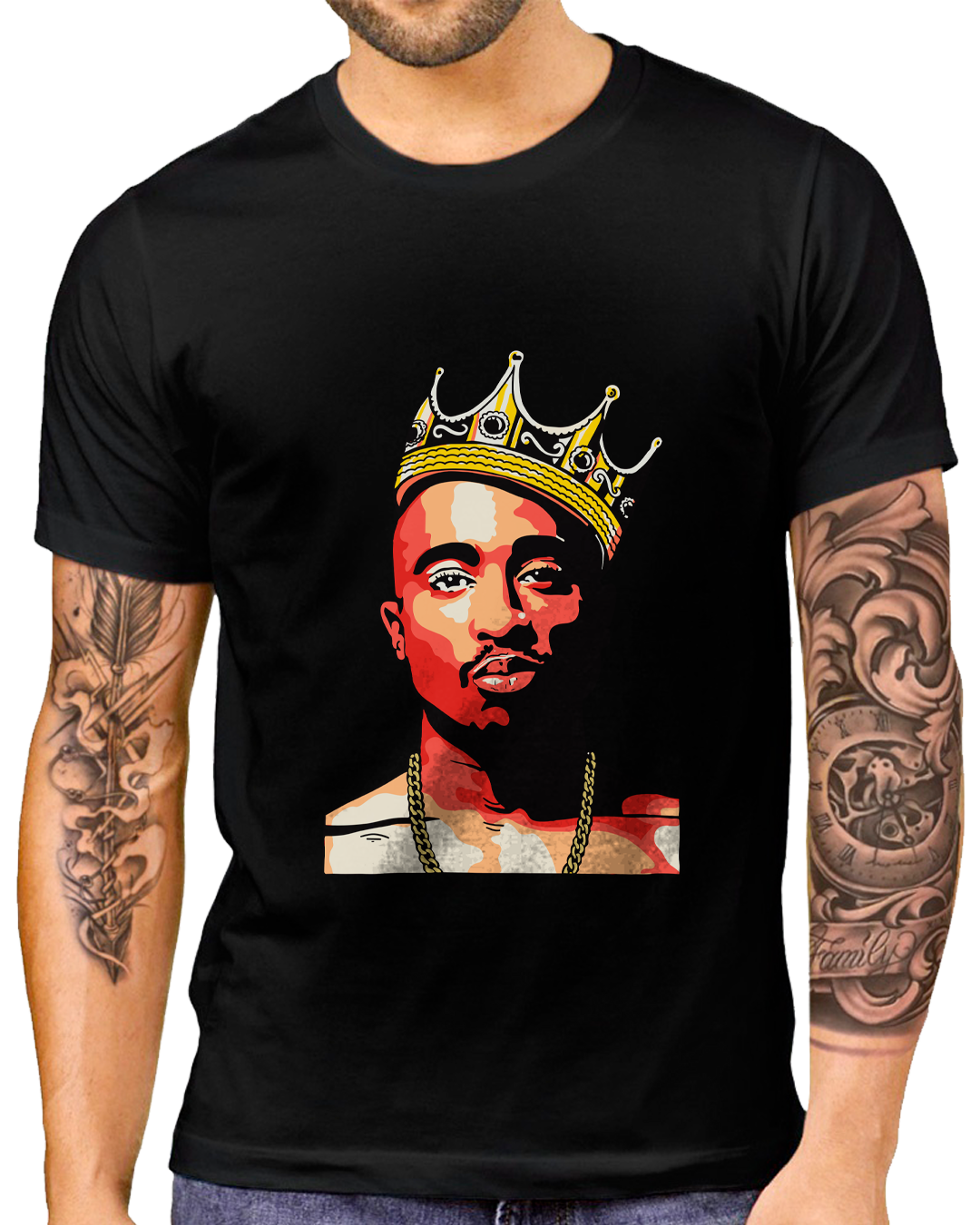 T-Shirt Masculino Tupac