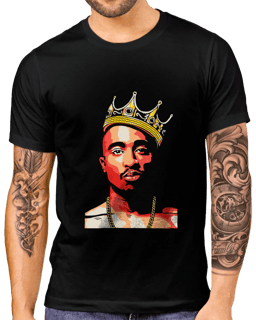 T-Shirt Masculino Tupac