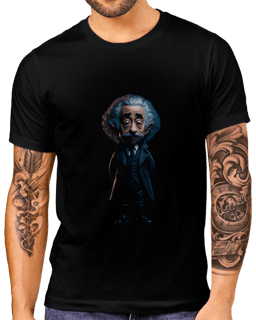 T-Shirt Masculino Mini Albert Einstein