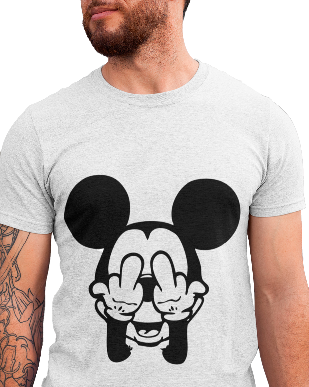 T-Shirt Masculino Mickey Mouse Rebelde