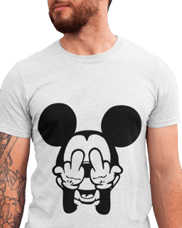 T-Shirt Masculino Mickey Mouse Rebelde