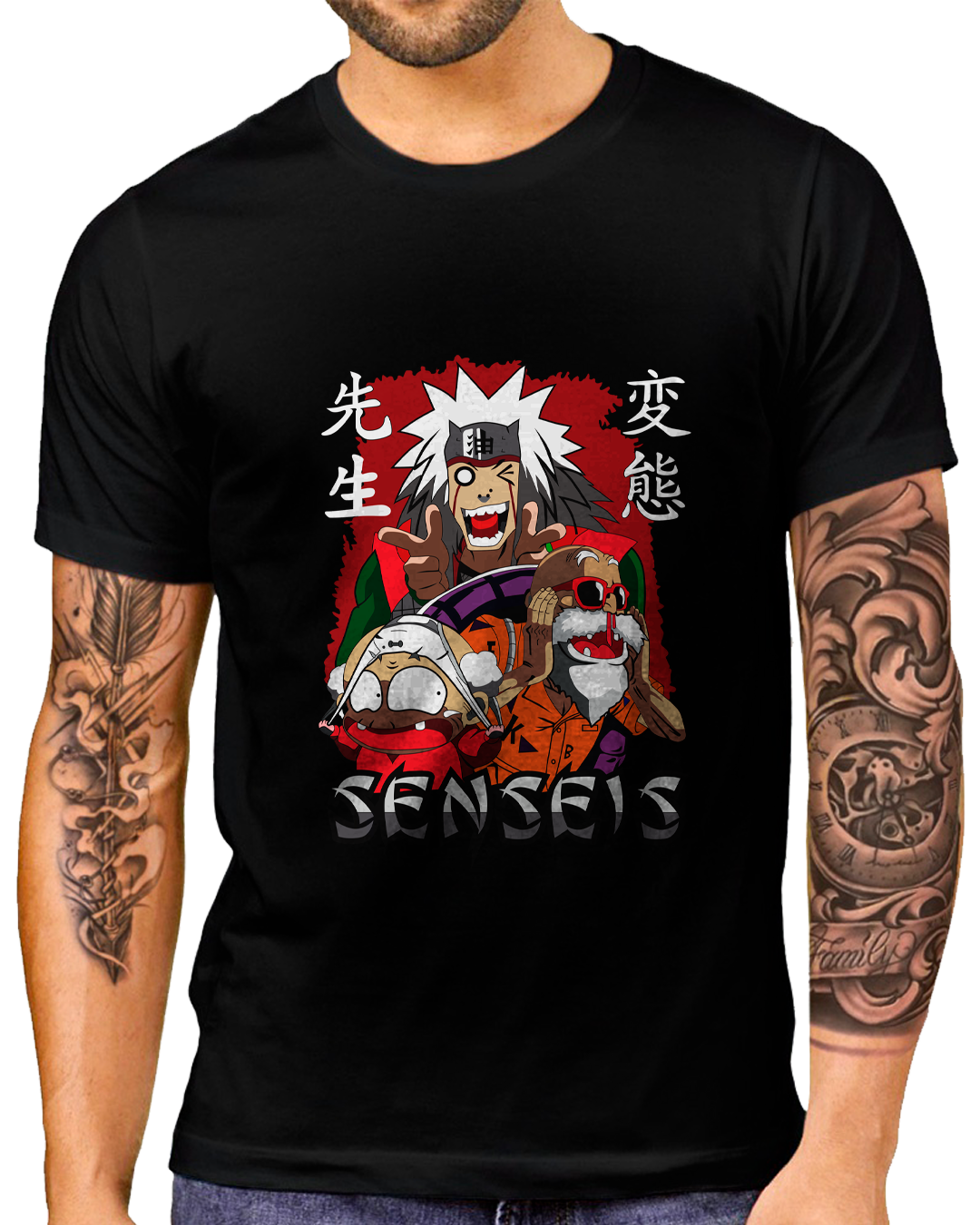 T-Shirt Masculino Senseis