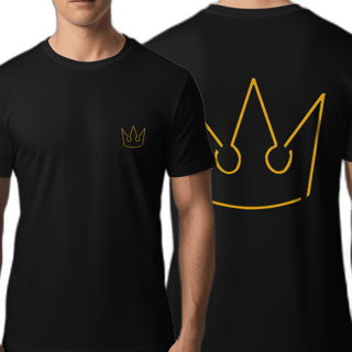 T-Shirt Masculino Coroa de Ouro