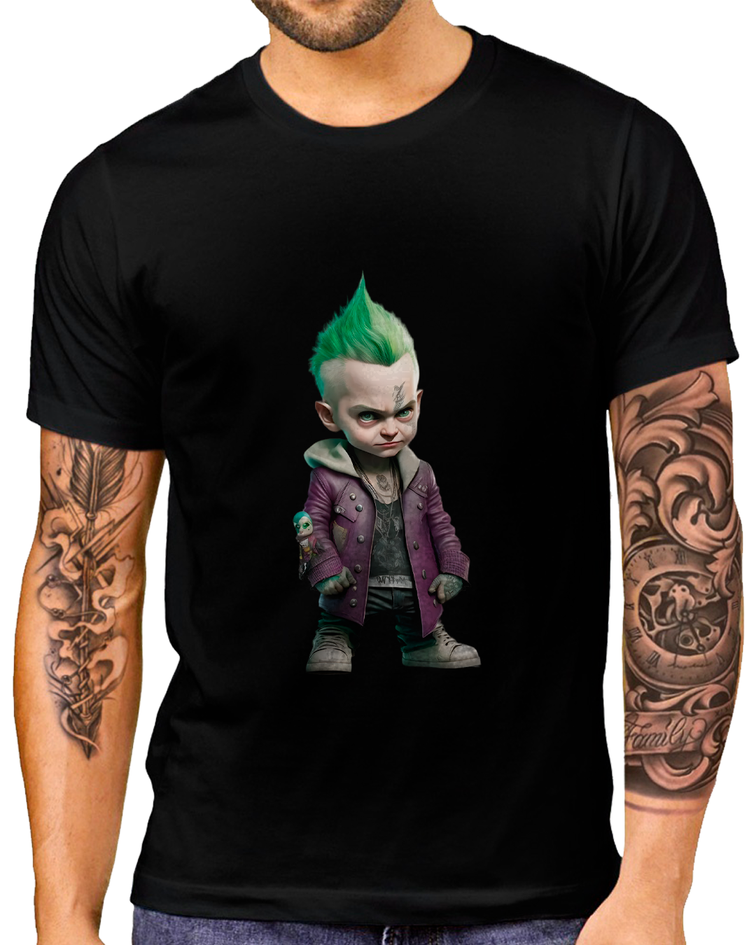 T-Shirt Masculino Baby Coringa