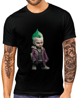 T-Shirt Masculino Baby Coringa