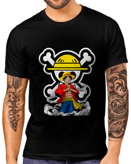 T-Shirt Masculino Luffy One Piece