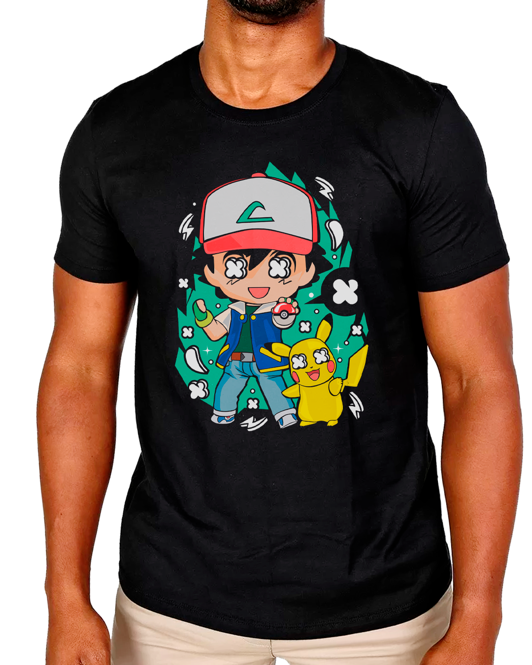 T-Shirt Masculino Funko Pokemon