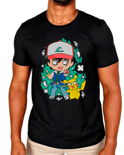 T-Shirt Masculino Funko Pokemon