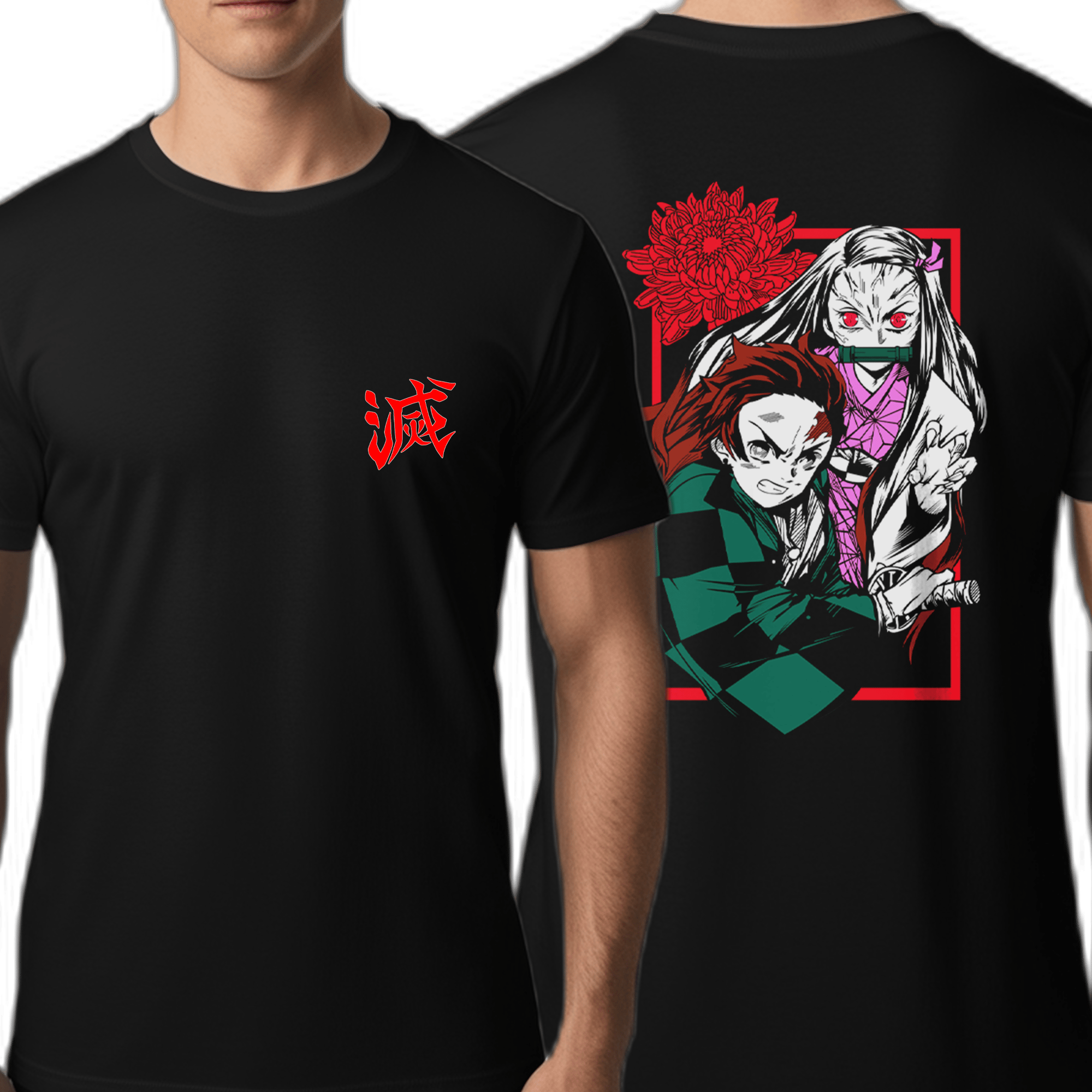 T-Shirt Masculino Demon Slayer