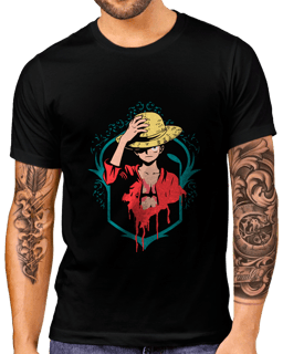 T-Shirt Masculino Luffy One Piece 