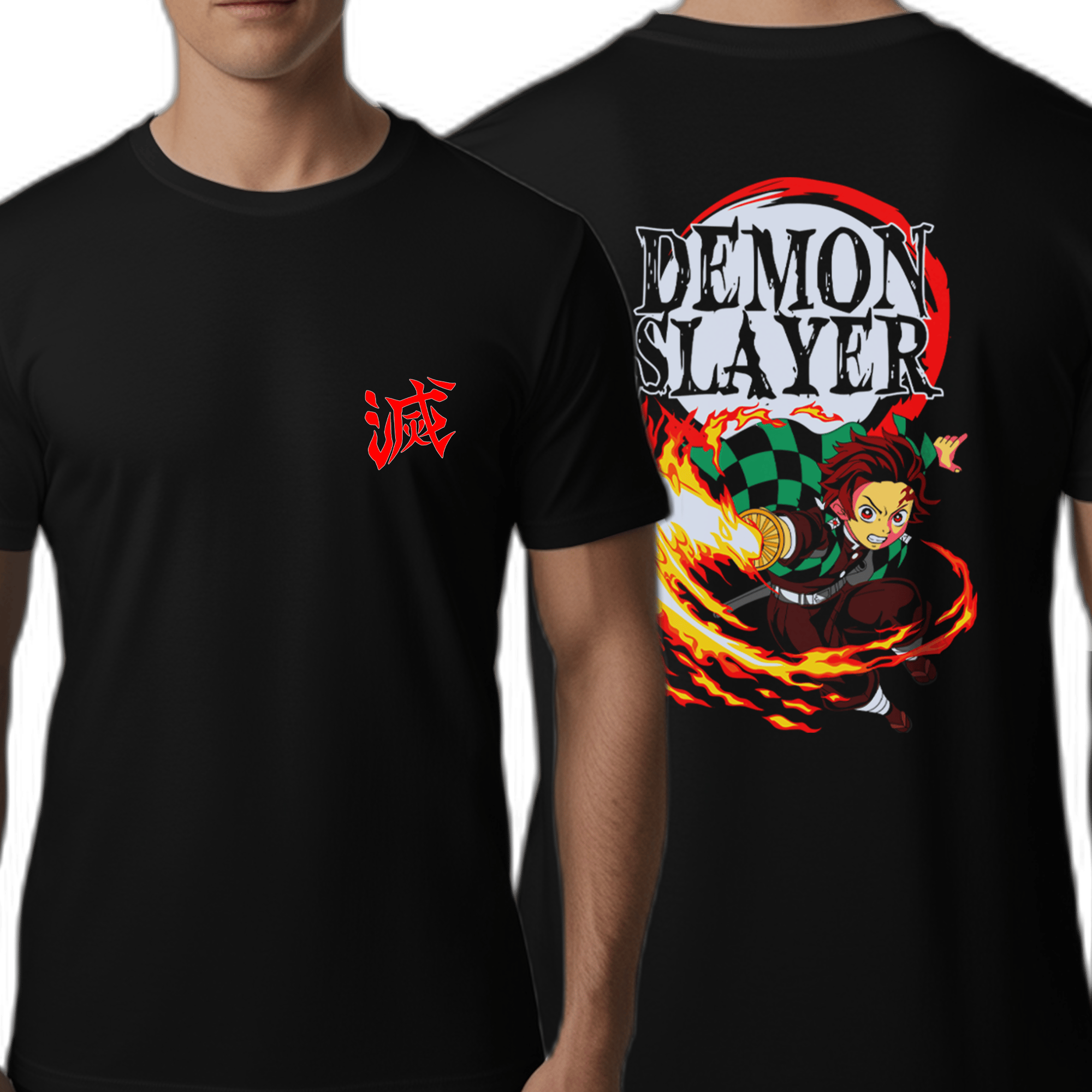 T-Shirt Masculino Demon Slayer