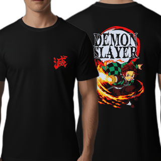 T-Shirt Masculino Demon Slayer