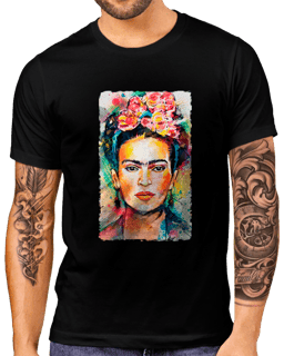 T-Shirt Masculino Frida Arte