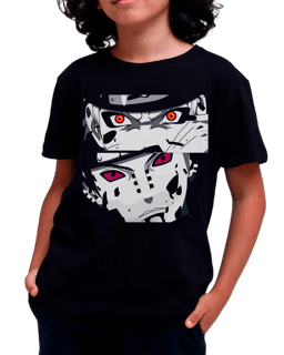 T-Shirt Intantil (10 a 14anos) Naruto e Pain