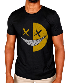 T-Shirt Masculino Emoji Sorrindo