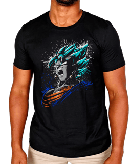 T-Shirt Masculino Gogeta Deus