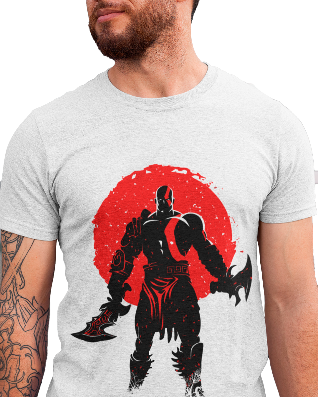 T-Shirt Masculino Kratos God of War