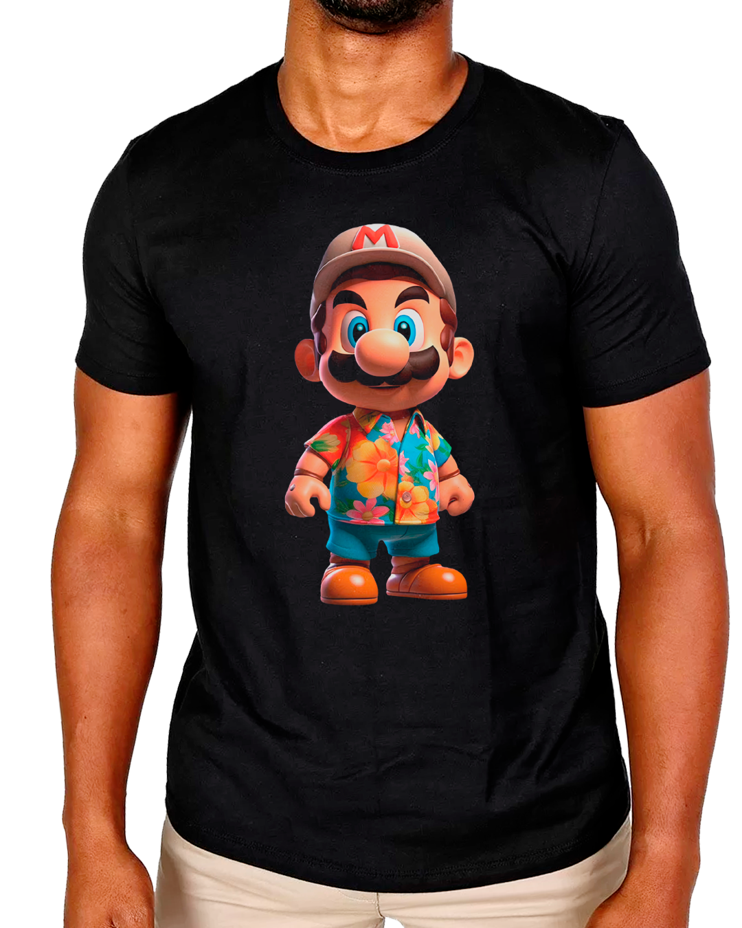 T-Shirt Masculino Mario Ferias