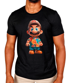 T-Shirt Masculino Mario Ferias