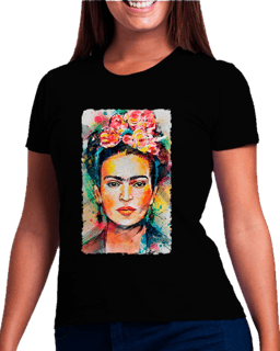 Baby Long Feminina Frida Arte