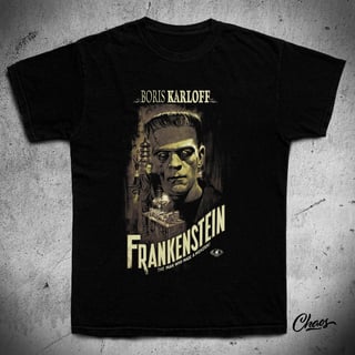 Nome do produto Camiseta Frankenstein The Man Who Made a Monster!