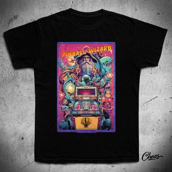 Camiseta The Who Pinball Wizard