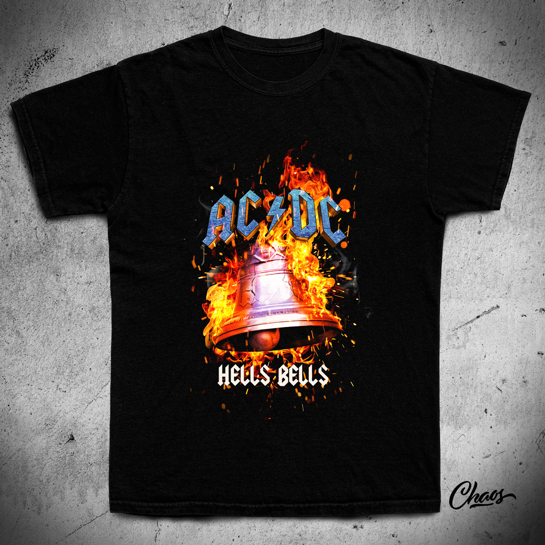 Nome do produto: Camiseta AC/DC Hells Bells