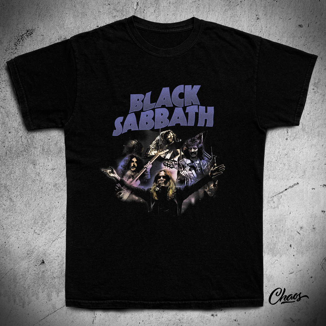 Nome do produto: Camiseta Black Sabbath