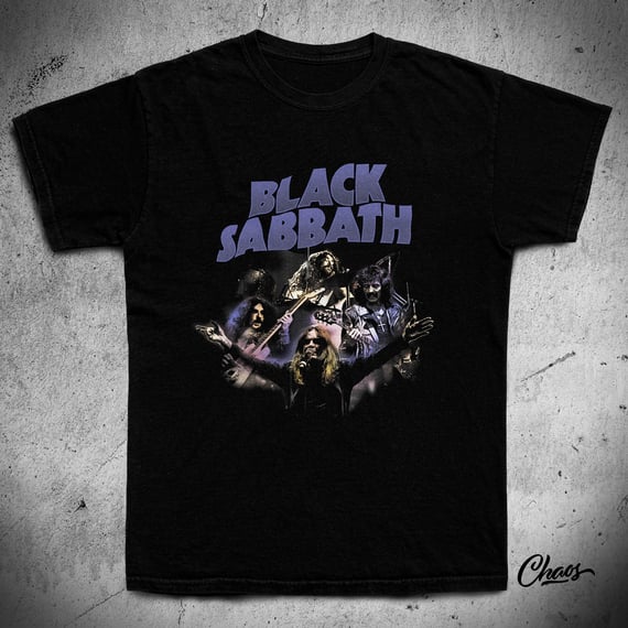 Camiseta Black Sabbath