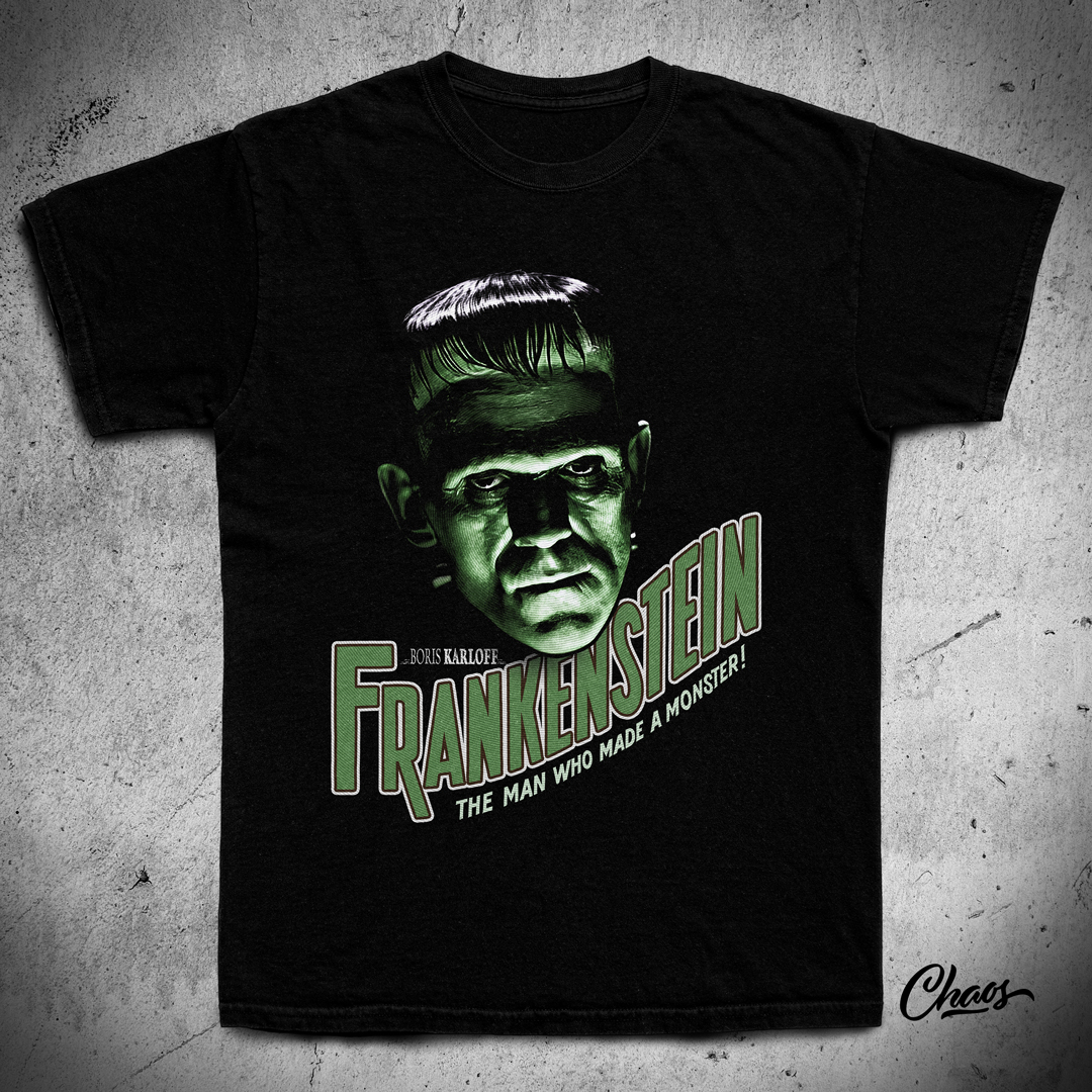 Nome do produto: Camiseta Frankenstein The Man Who Made a Monster! 2