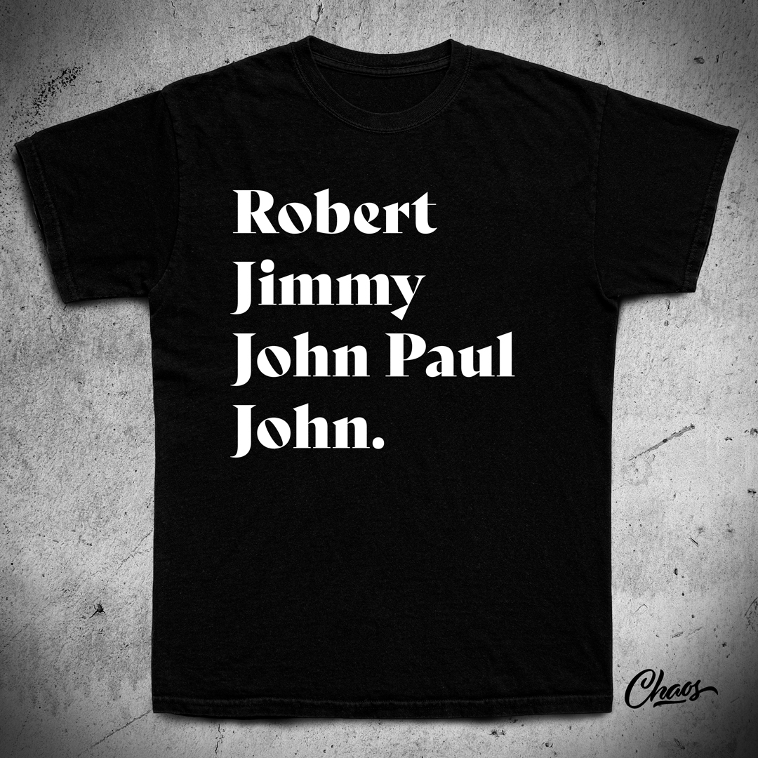 Nome do produto: Camiseta Led Zeppelin Cast