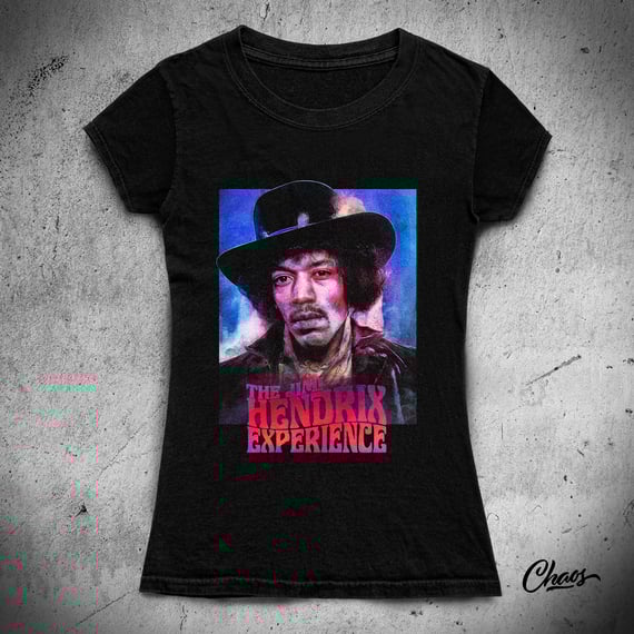 Camiseta Baby Long The Jimi Hendrix Experience