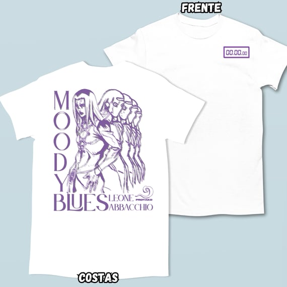 Camiseta Abbacchio Frente Costas