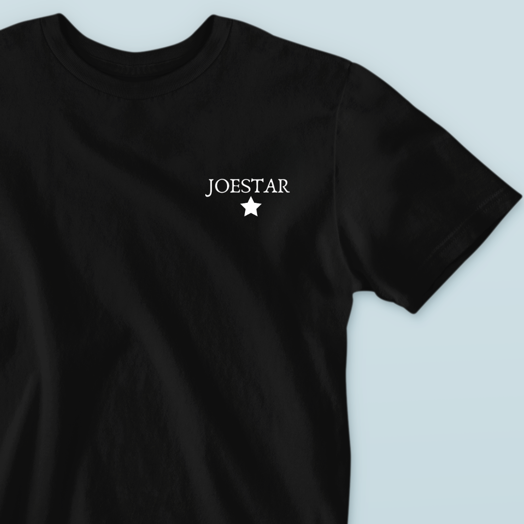 Camiseta Minimalista Joestar Frente 