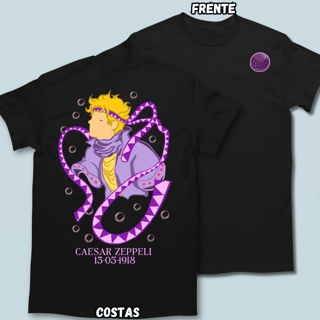 Camiseta Caesar Frente Costas